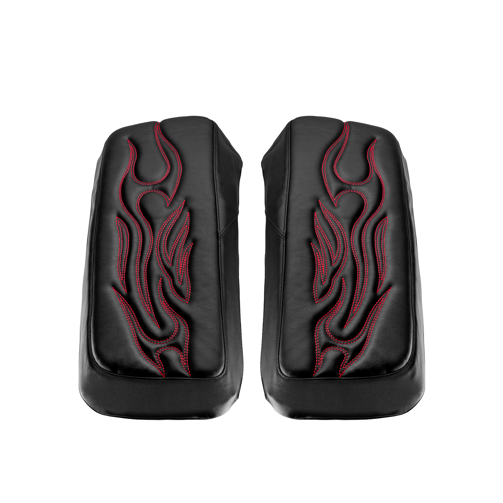 Hard Saddle Bag Lid Covers For Harley Touring Electra Glide Road Glide 1993-2013