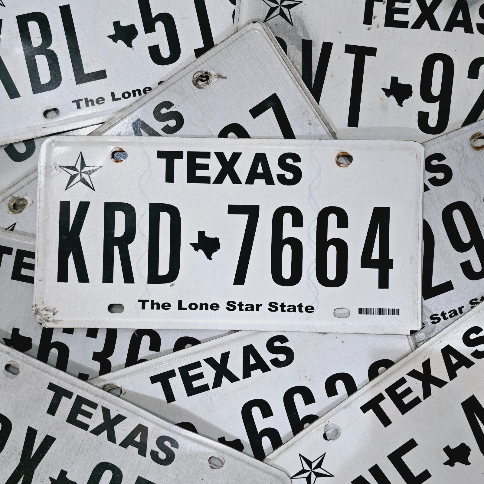 Texas License Plate 🔥FREE📬🔥 1 Random Lone Star State TX Tag READ DESCRIPTION