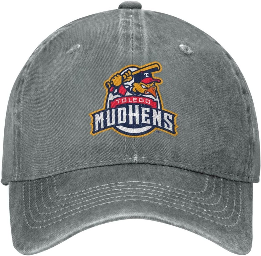 Toledo Mud Hens Hat Adjustable Personalized printed unisex baseball cap