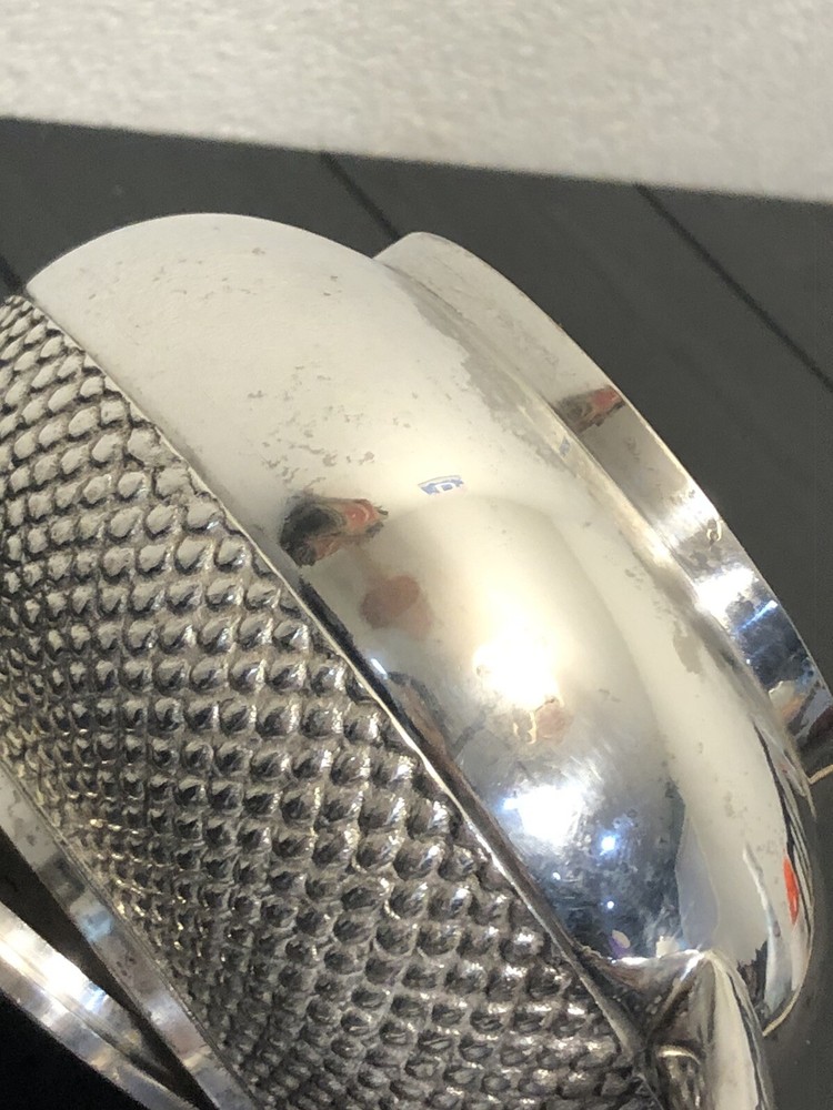 Vintage Silver Plated Tea Pot With Handle Made in India