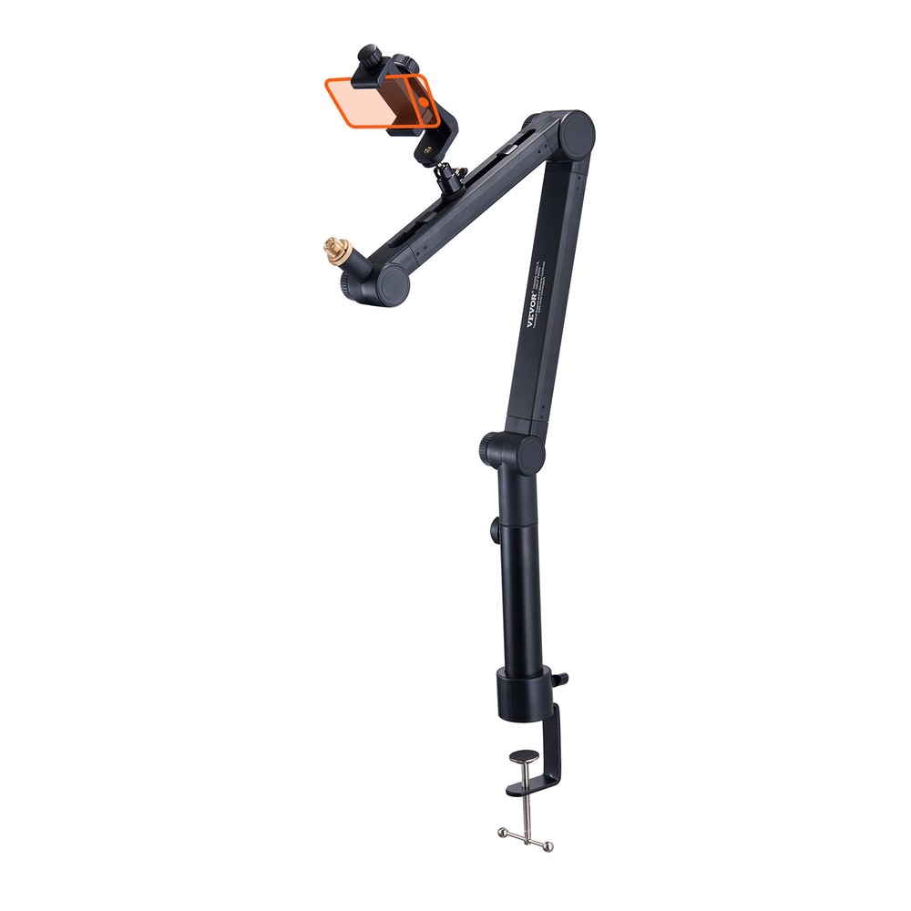 VEVOR Microphone Boom Arm with Desk Mount 360° Rotatable Adjustable Mic Stand