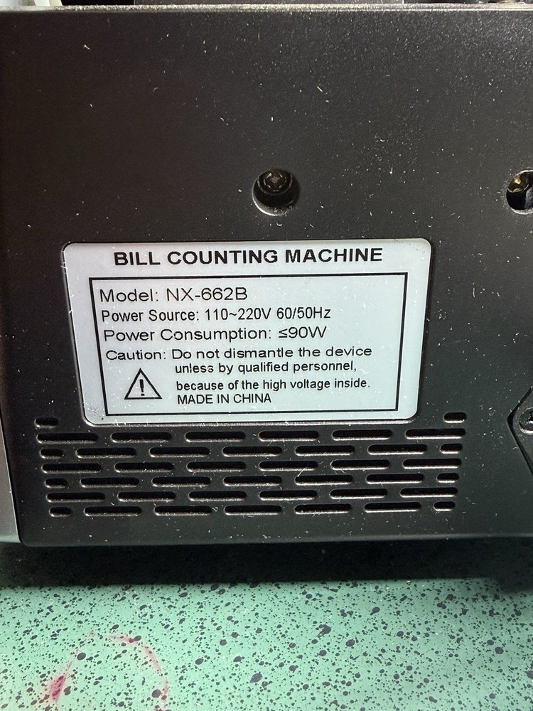 Bill Counter Nx-662b Preowned