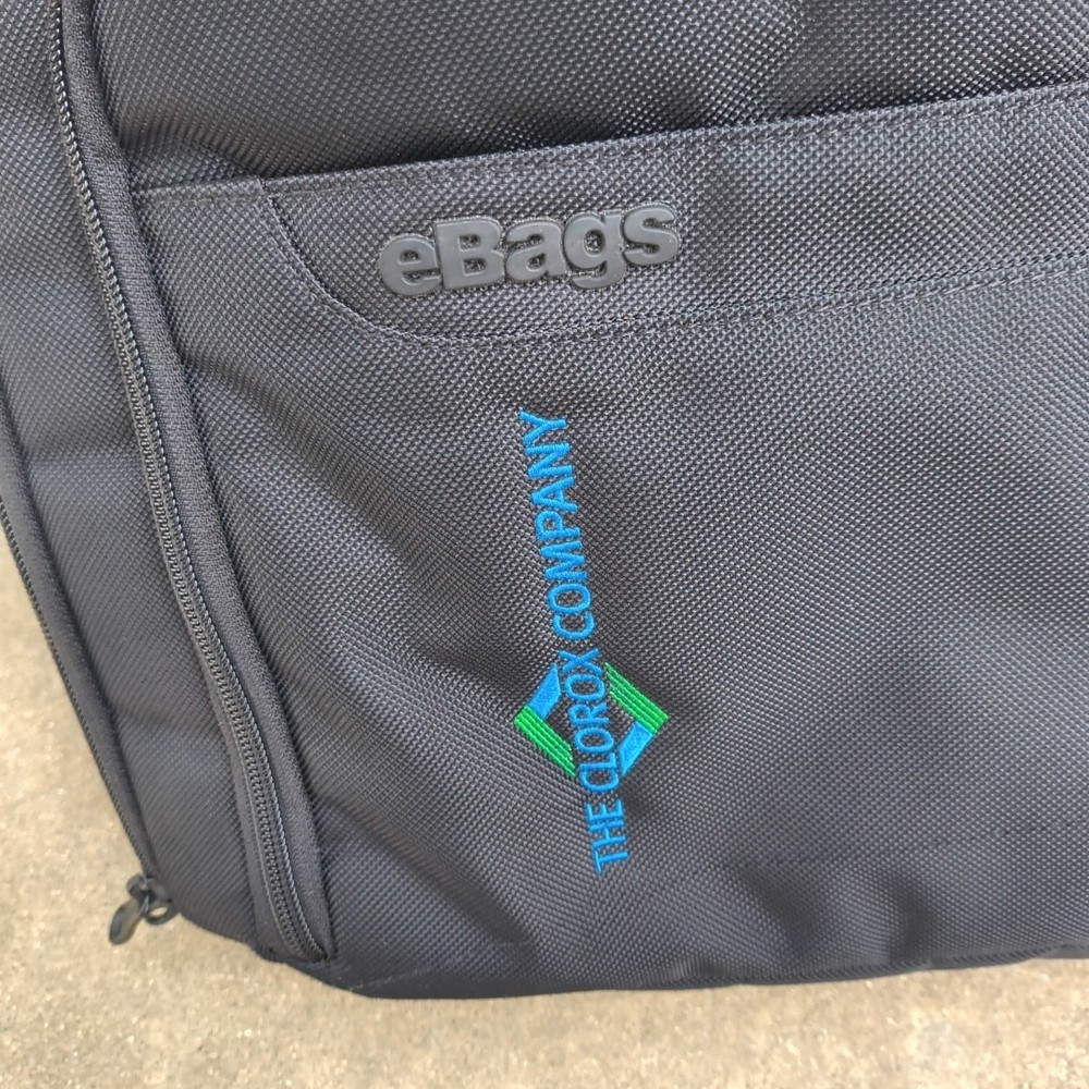 eBags Professional Slim Laptop Backpack - Solid Black - FREE SHIPPING