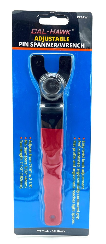 ADJUSTABLE PIN WRENCH SPANNER WRENCH FOR ANGLE GRINDERS