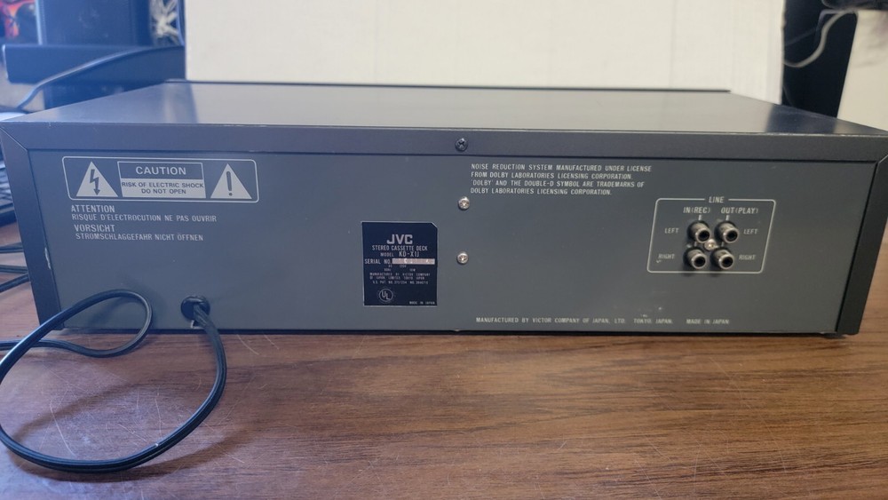 JVC KD-X1J Stereo Cassette Deck