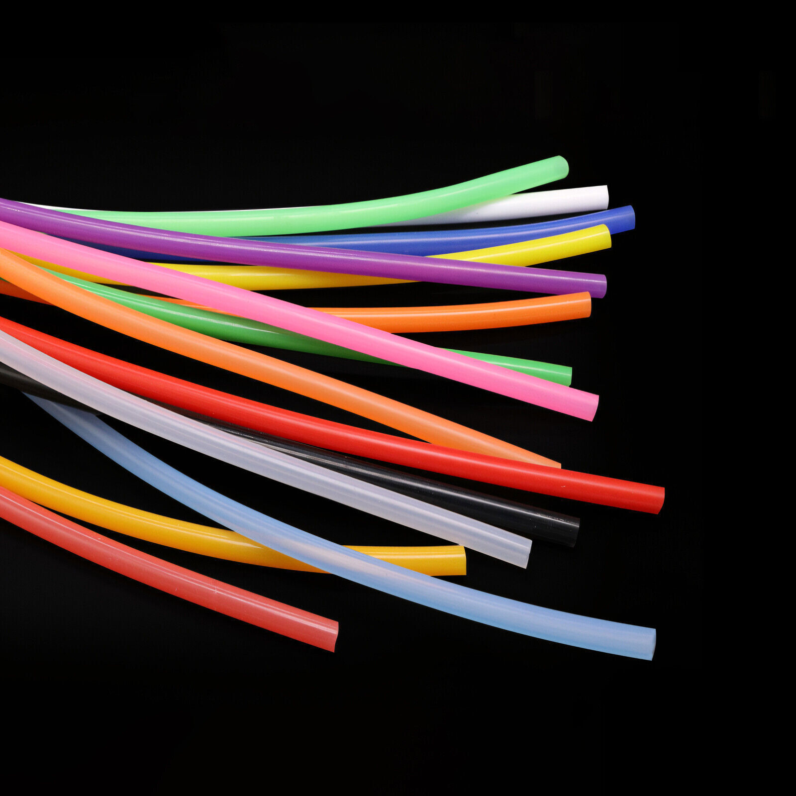 High Temp Food Grade Silicone Tube Flexible Rubber Pipe Various Colors & Sizes