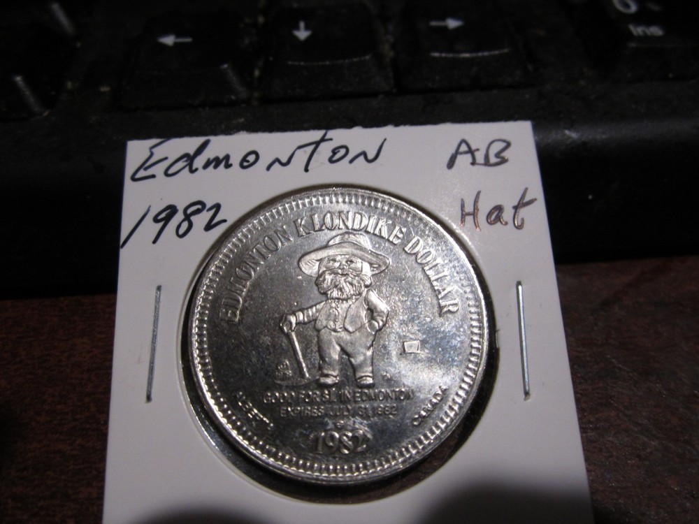 1982 -Edmonton, AB - Hat - Commemorative - Canada Trade Dollar