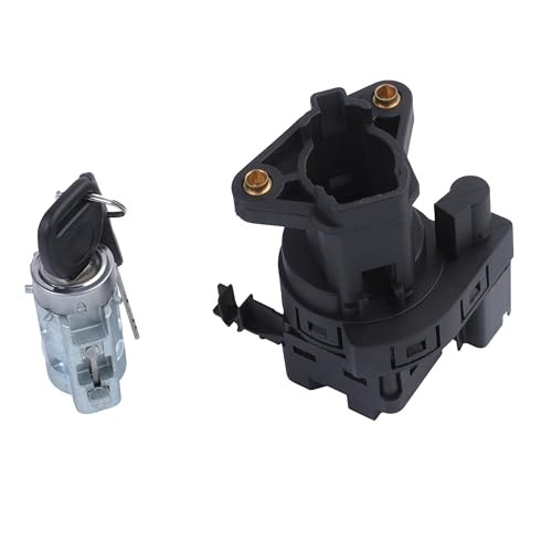 Ignition Switch Lock Cylinder with 2 Keys Compatible with 2000-2005 Chevy