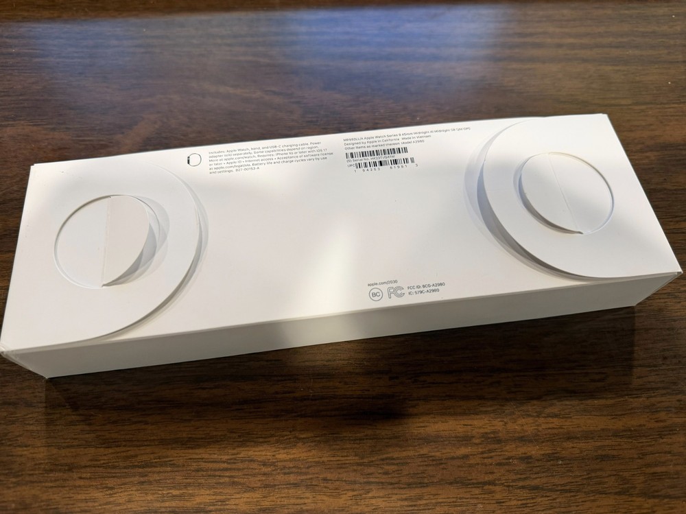 OEM Empty Box for Apple Watch Series 9 Midnight 45 mm Empty Box Only