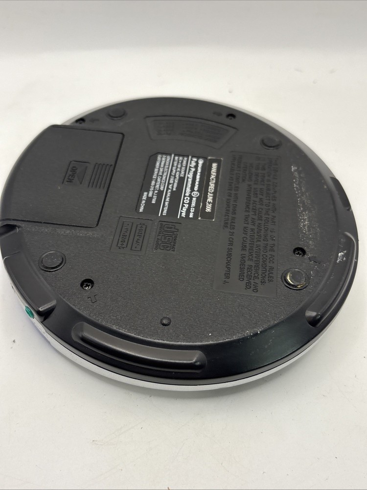 VINTAGE DURABRAND Model CD-566 Portable CD Player Fully Programmable TESTED WORK