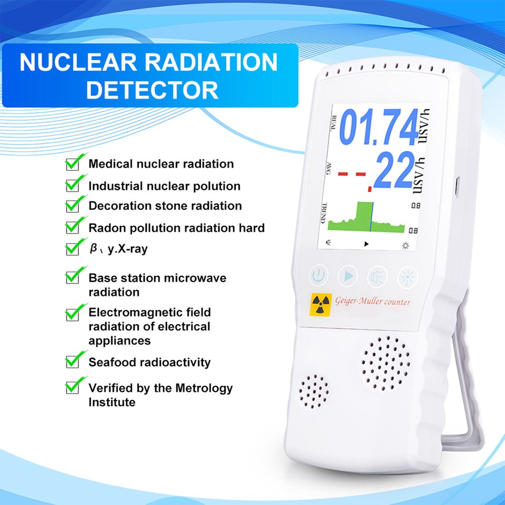 Compact Radiation Dosimeter and Geiger Counter