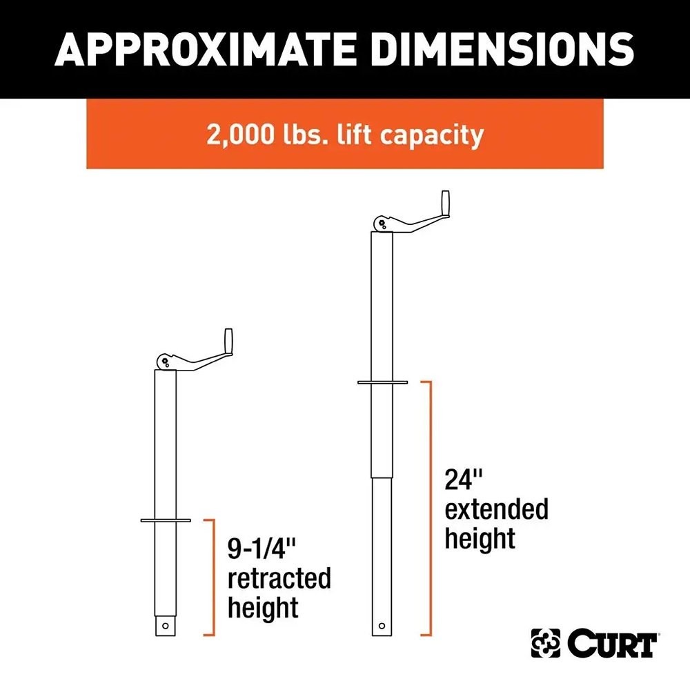 CURT 28202 A-Frame Jack