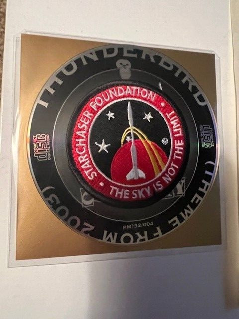 Scarce - Starchaser FLOWN patch, etc with authenticity cert 7/20