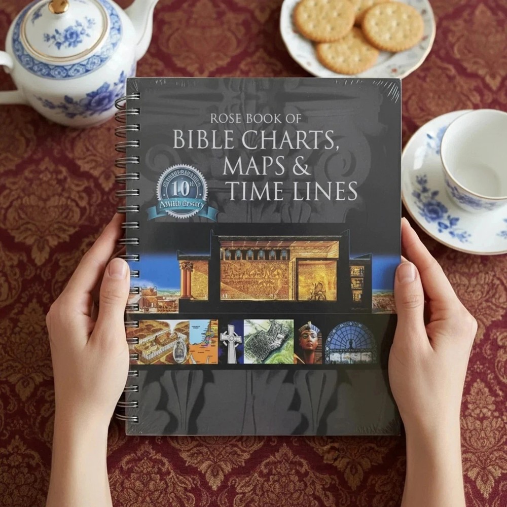 Rose Book of Bible Charts Maps & Time Lines 10th Anniversary Study Reference