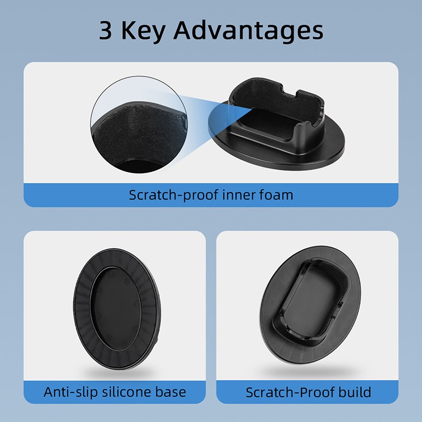 Action Camera Fixed Base Desktop Mount Base for lnsta360 X5