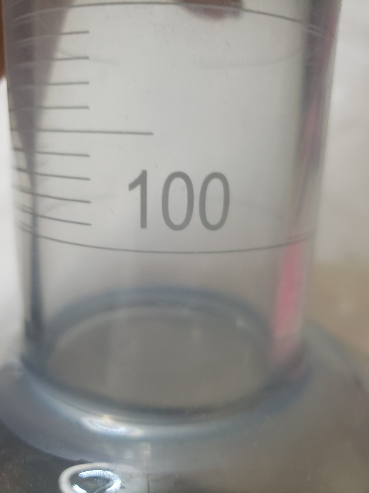 1000 ML PYREXPLUS 63024-1L Cylinder, Single Scale, PVC Coating.