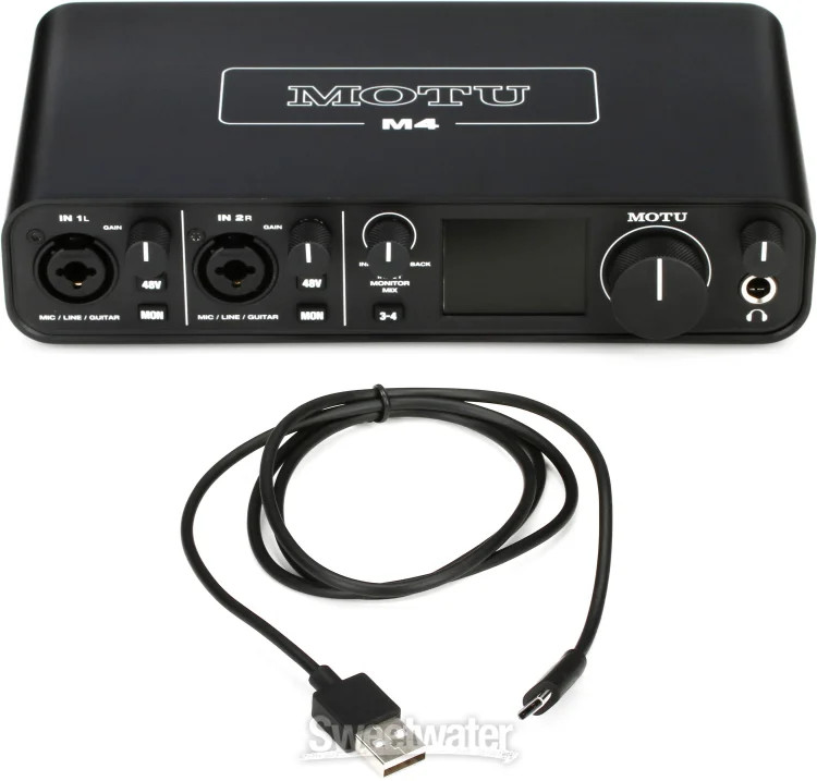 MOTU M4 USB-C Audio Interface