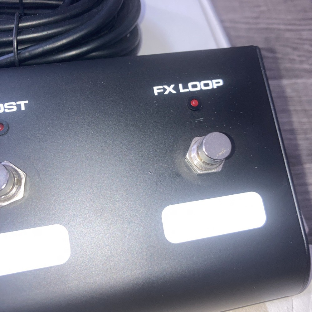 Randall 4 Button Amplifier Pedal Cable Included Clean overdrive Boost FX Loop