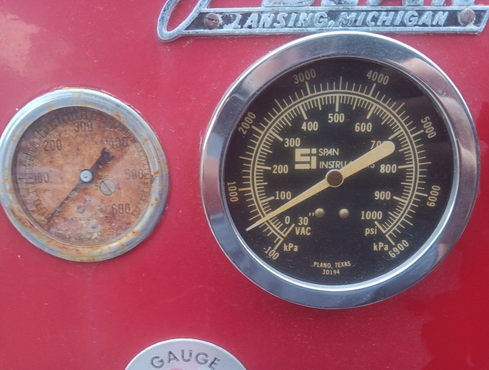 Antique Firefighter Gauges