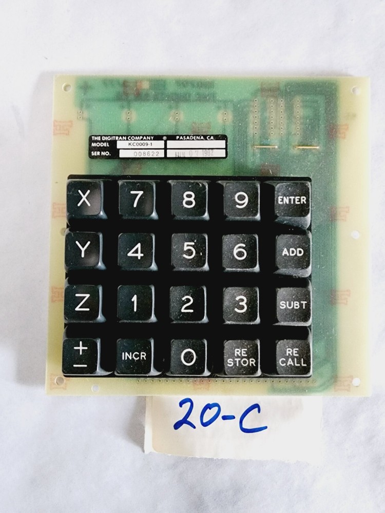 Digitran KC0009-1 Keyboard Input Pad