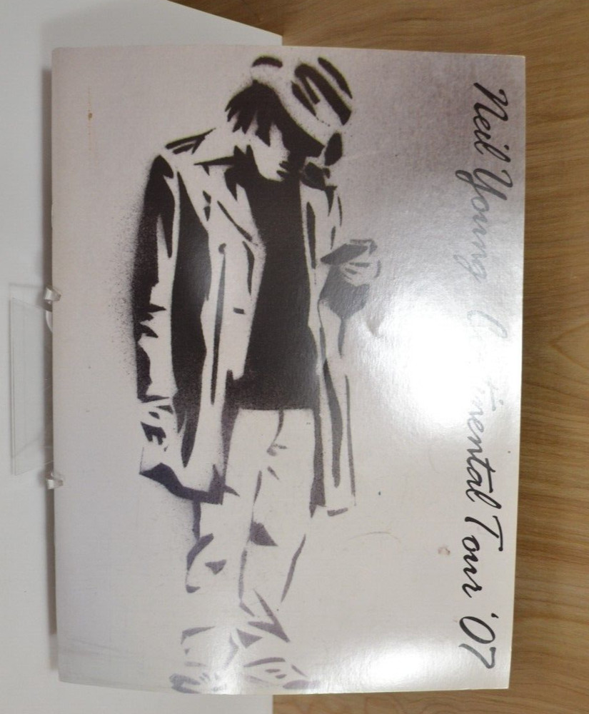 Neil Young Continental Tour '07 Program  New  Very Gently Used