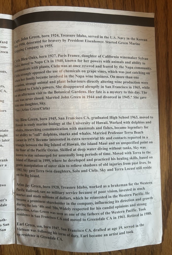 Neil Young Greendale Show Bill - 2003 Tour