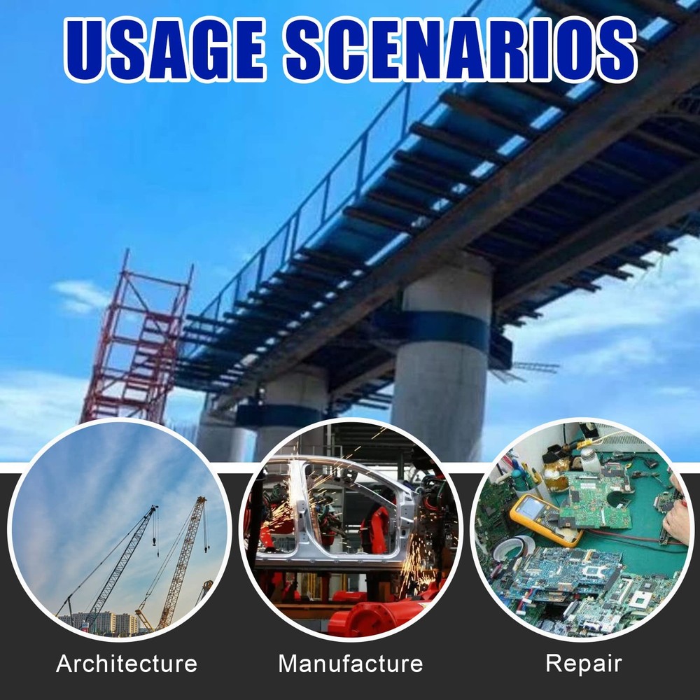 Magnetic Tool Tray Set - Round & Rectangular Bowls with Pickup Tool 5-Pcs