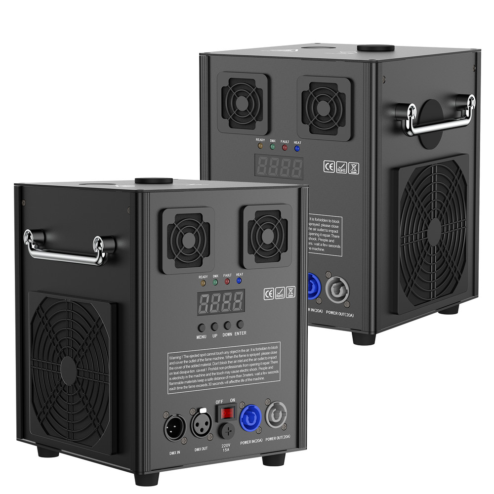 2PCS 700W Large Cold Spark Firework Machine Stage Effect DMX Machine Party Disco