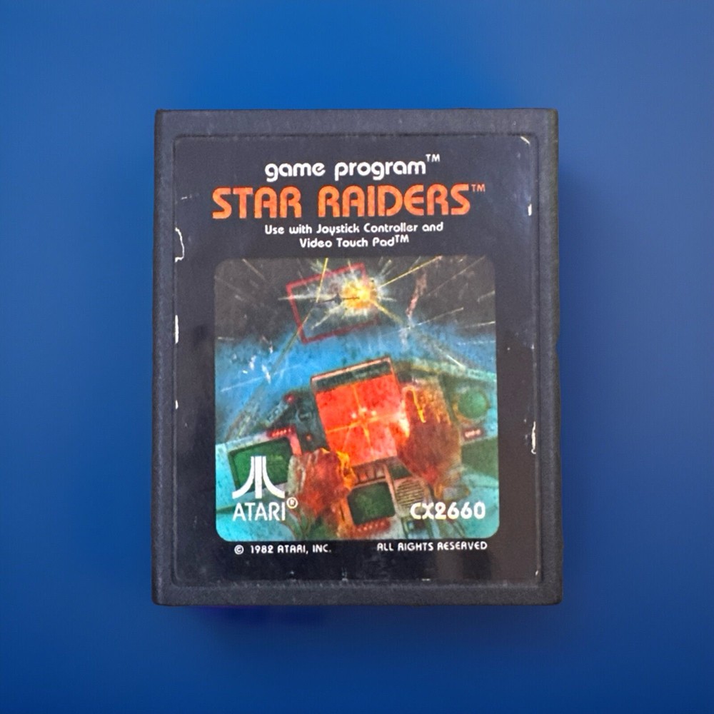 Vintage Atari CX-2600A Console Video Computer System W/ Controllers Tested