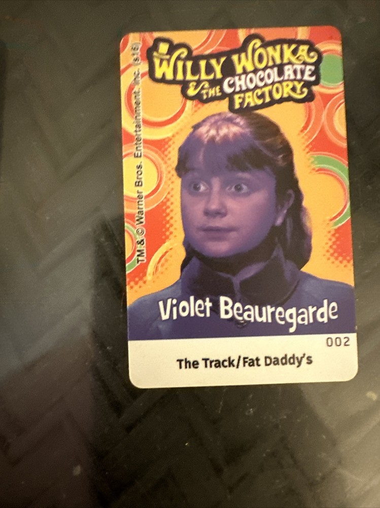 Willy Wonka Set With Golden Ticket