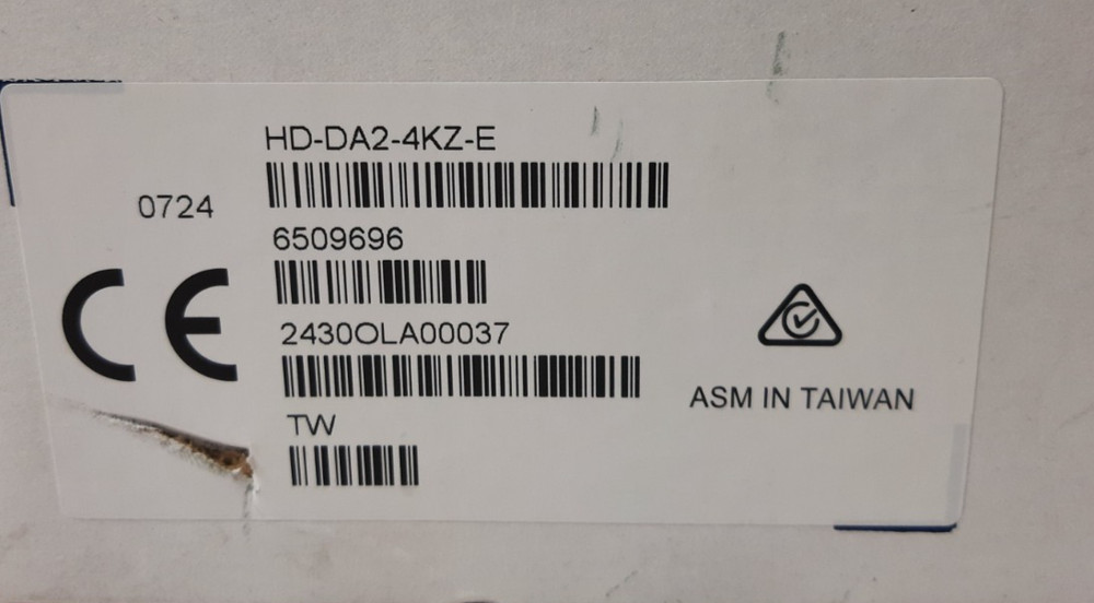 Crestron HD-DA2-4KZ-E Distribution Amplifier - New Open Box