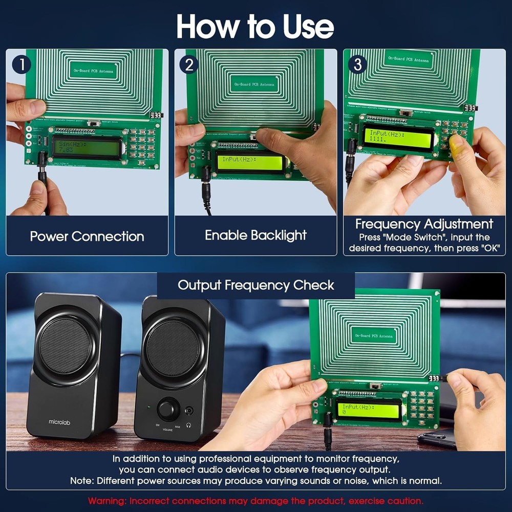 Earth's Natural Frequency Schumann Generator