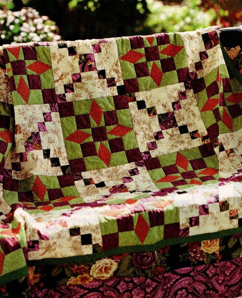 Garden Paths Quilt Pattern Pieced ME