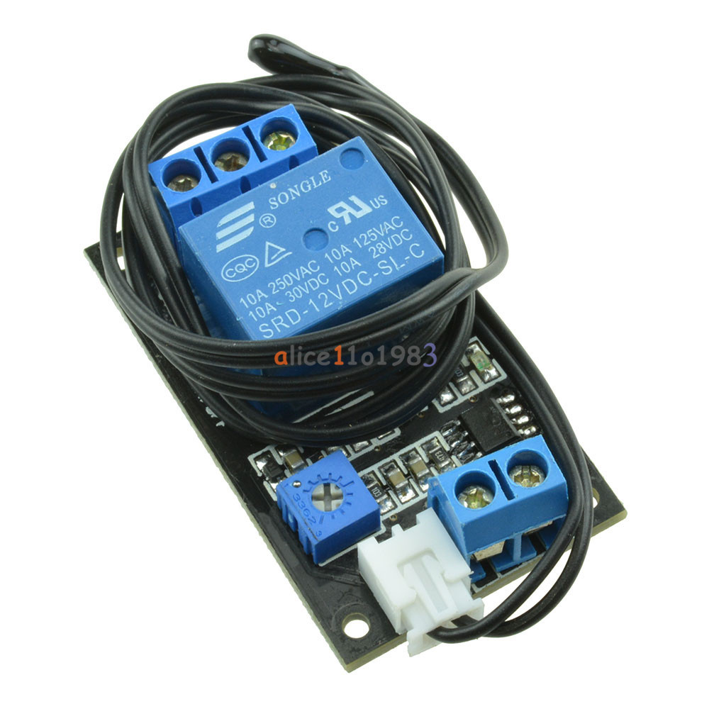 Control Switch 12V 1Channel Thermistor Relay Sensor Temperature Detection Module
