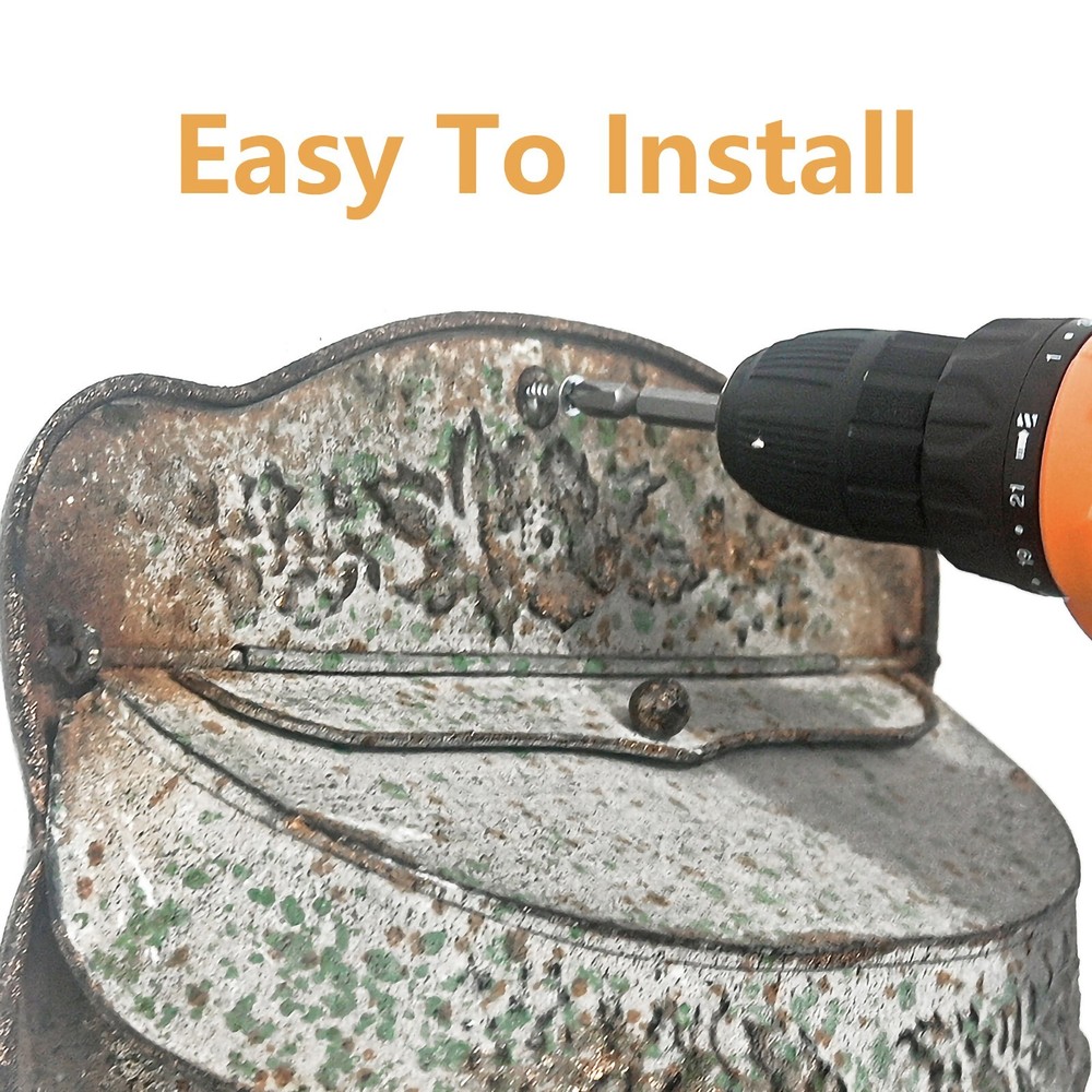 Vintage Mailboxes Wall Mount Rustic Mailboxes for Home Outside Wall Decor