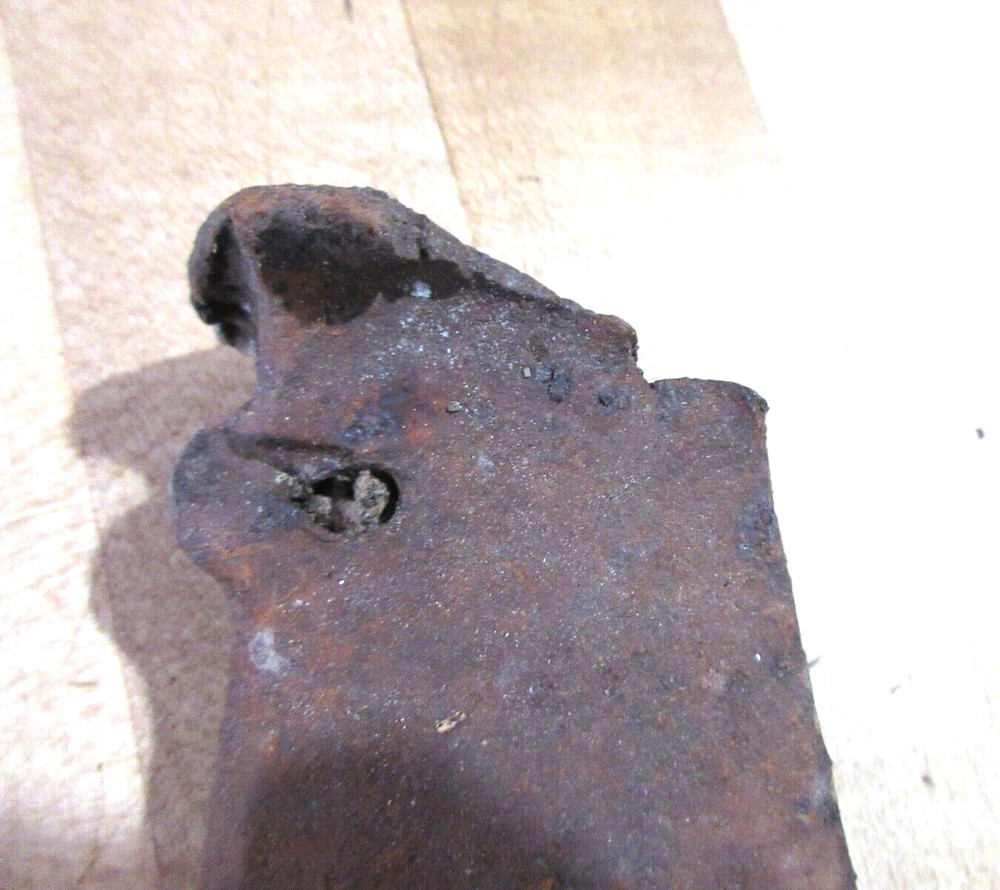 Blacksmith made tree felling wedge. (2). sh