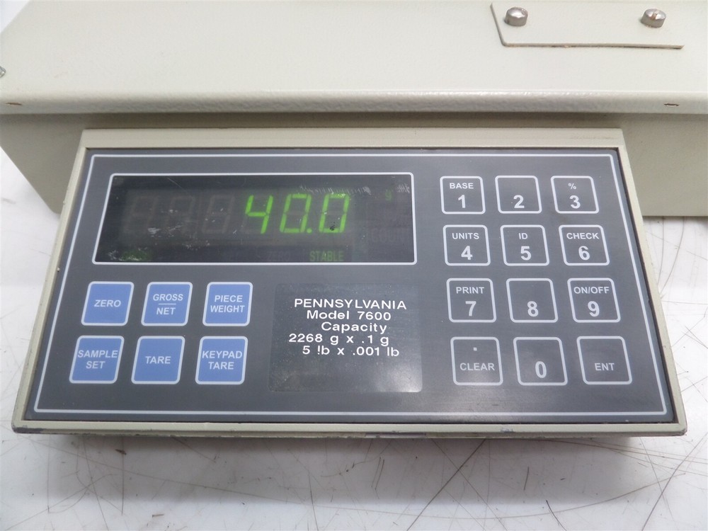 Pennsylvania Scale Model 7500 Counting Scale