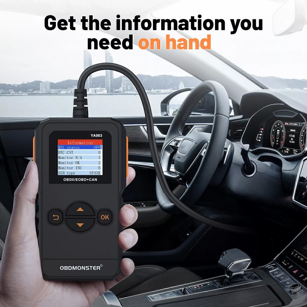 Car OBD2 Scanner OBDII Code Reader Check Engine Fault Diagnostic Tool For Toyota
