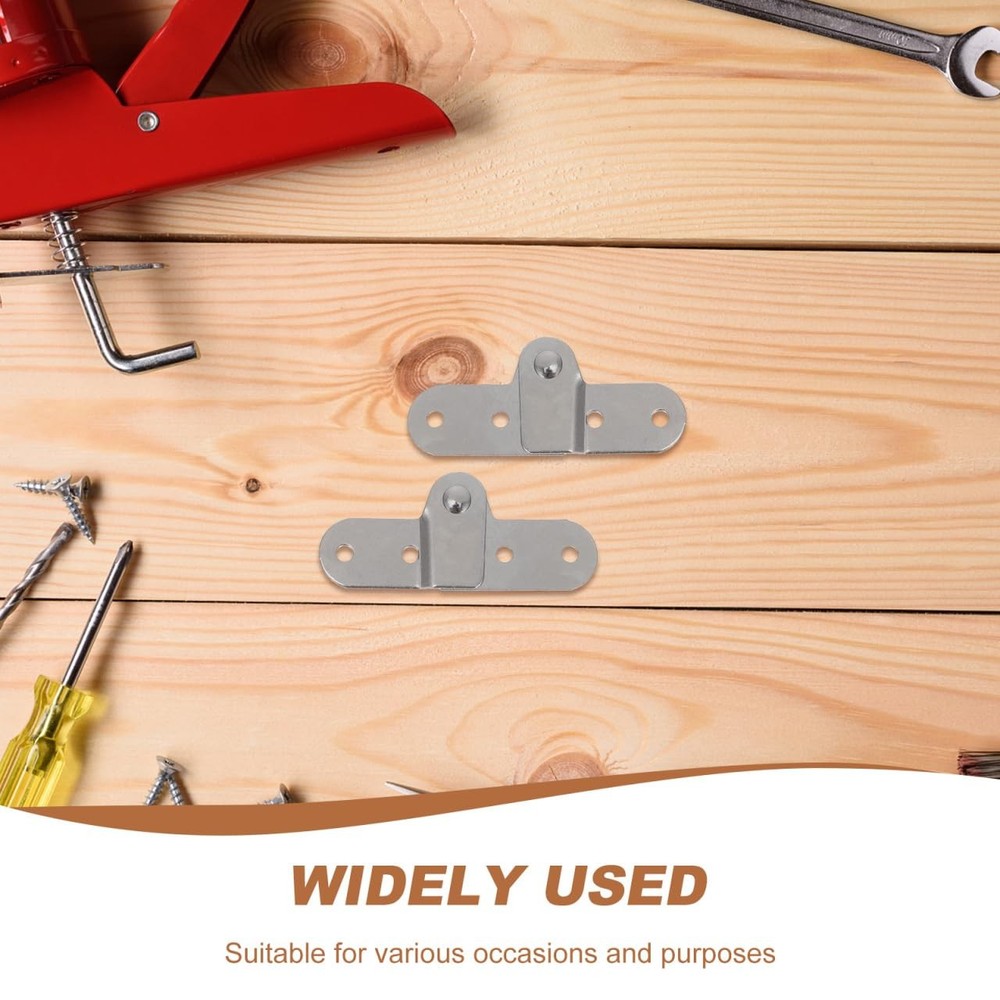 2 PCS Ladder Hinge Replacement Kit Attic Step MultiPurpose Hardware