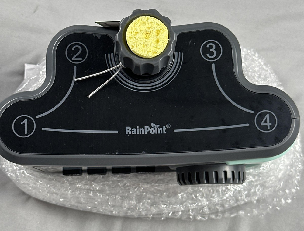 RainPoint 4-Zone Water Timer ITV405 Digital Hose Faucet Irrigation Controller