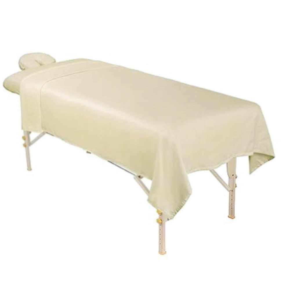 ForPro Professional Collection Premium Microfiber 3-Piece Massage Sheet Set, ...