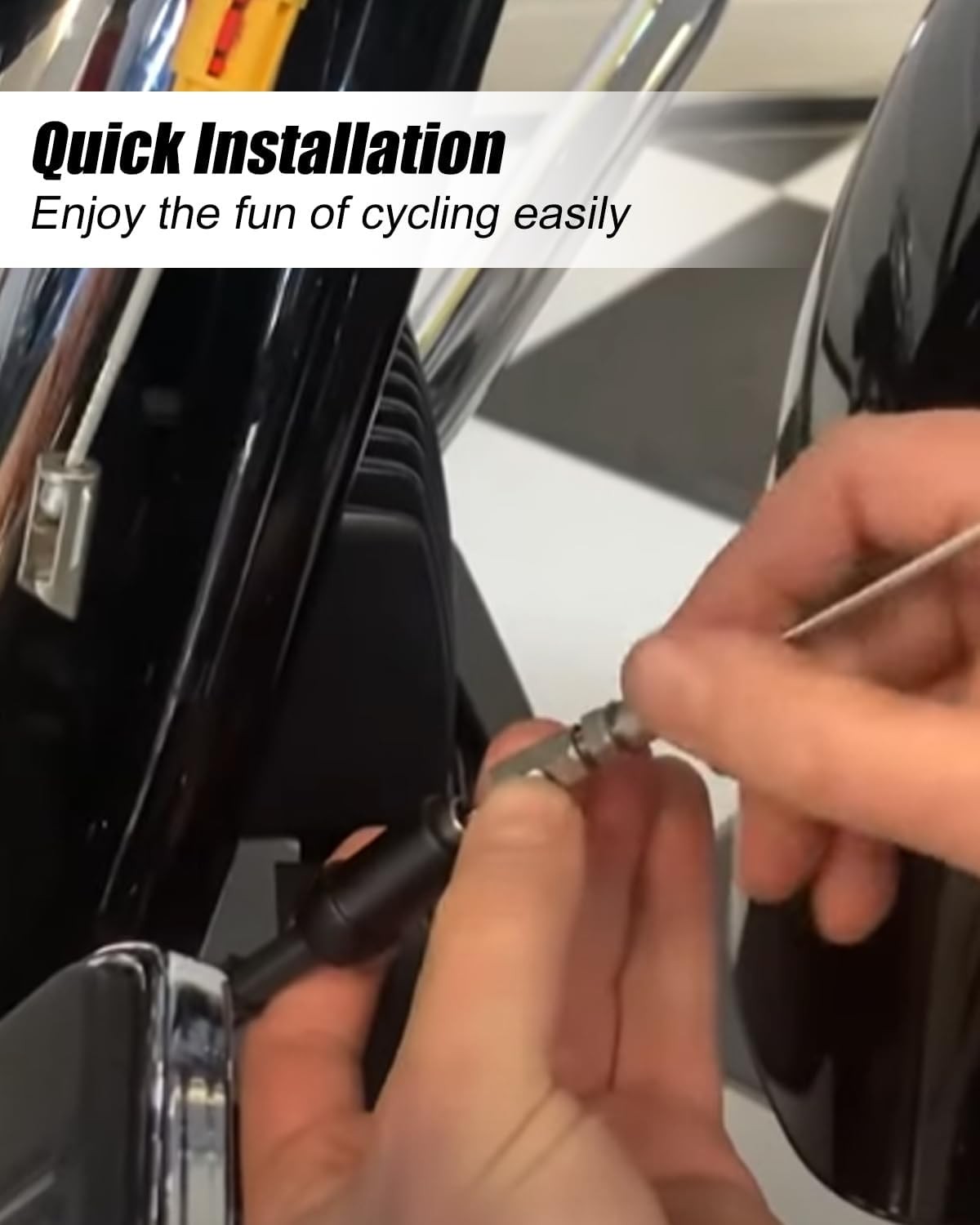 Aluminum+Stainless steel Clutch Cable Extender Fit for Harley Touring Models ...