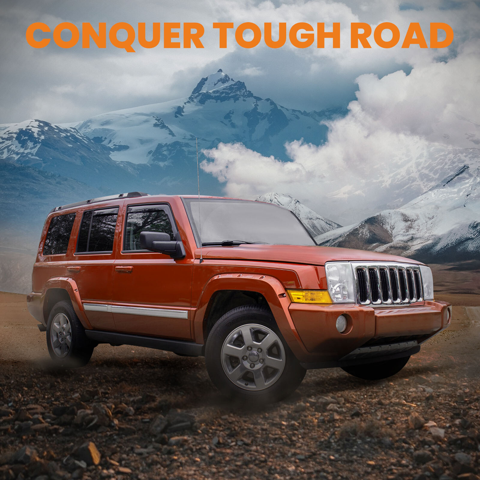 3.5'' Front 3" Rear Lift Kit for Jeep Grand Cherokee WK 2WD 4WD 2005-2010