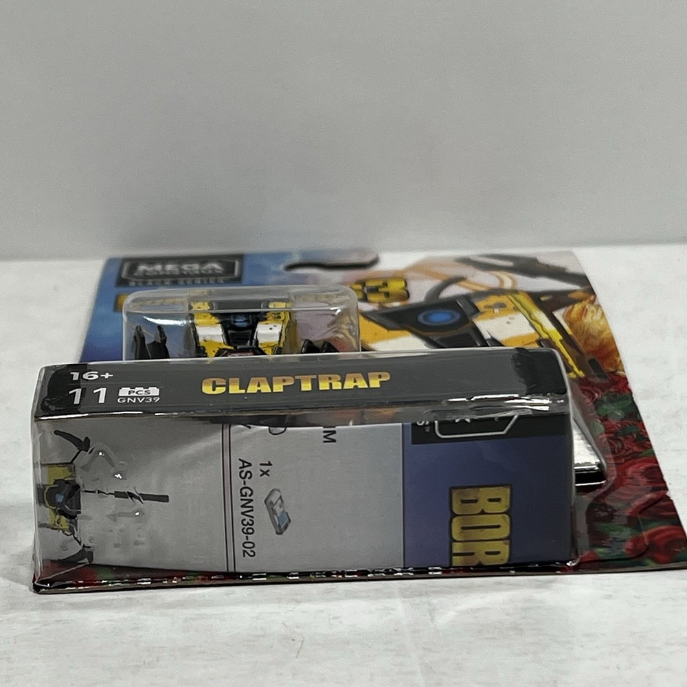Mega Construx Borderlands 3 Claptrap Black Series