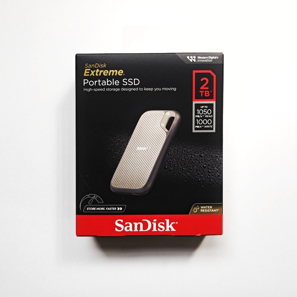 2TB SanDisk Extreme Portable SSD Brand New