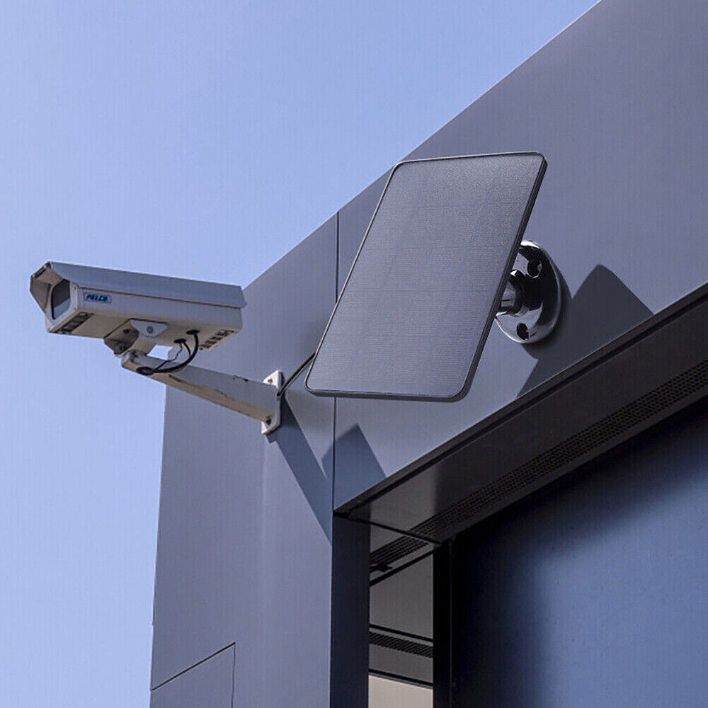 Solar Panel Charger Ring Spotlight Camera Doorbell Solar Charger Micro USB TypeC