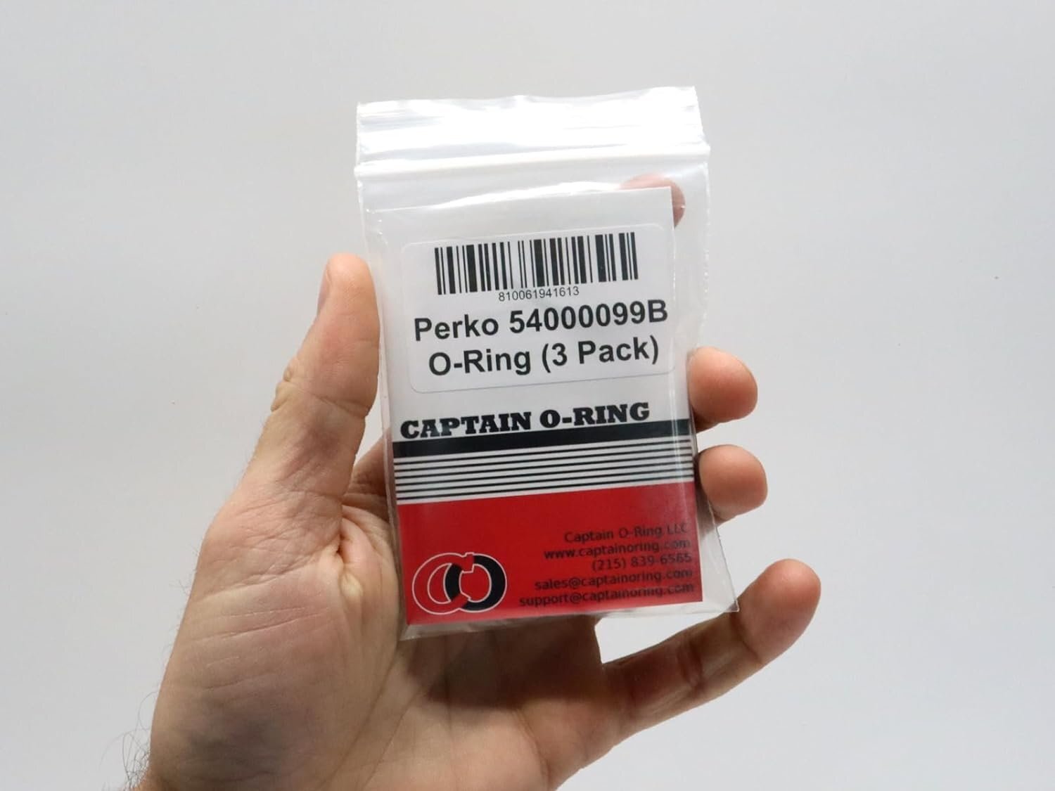 54000099B O-Rings for Perko 540 Series Deck Fill Caps Gas, Diesel, Water (3pk)