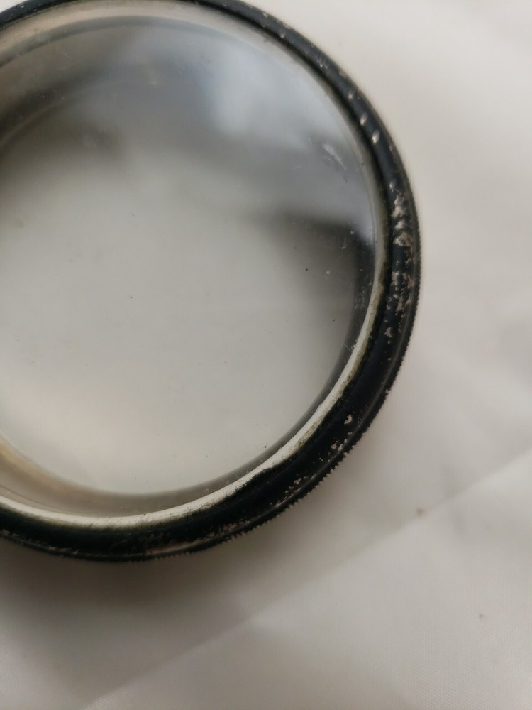 Old round Metal optical Lens