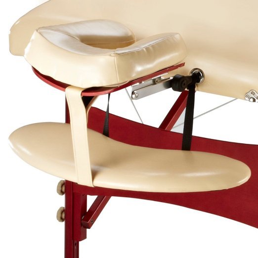 Master Massage Table Standard Adjustable Armrest Support for Accessories Black