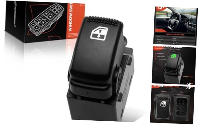 Power Window Switch Compatible with Kia Sorento 2004-2005, Front Right